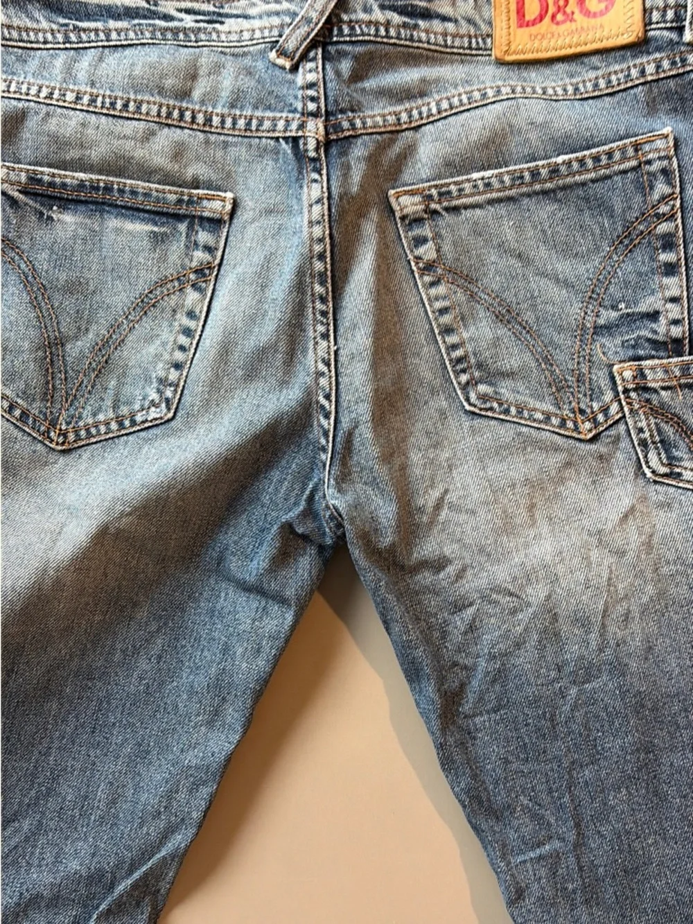 Dolce & Gabbana Light Wash Flare Jeans - Picture 5 of 6